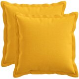  Presvlaka za jastuk 2 pcs HOUTEN Svijetlo žuta 40 x 40 cm | shoptok.hr
