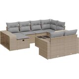 vidaXL 11-dijelni set vrtnih sofa od poliratana s jastucima bež | shoptok.hr