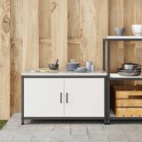  Kuhinjsko skladištenje s policom Bijelo 90 x 50 x 53 cm Čelik | shoptok.hr