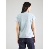Guess Jeans Majica golublje plava / bijela | shoptok.hr