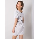 RUE PARIS Dress-RV-SK-6339.10X-light gray Cijene