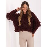 RUE PARIS Sweater-MI-SW-2008.86-burgundy Cijene