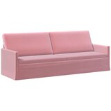  Set sofe 2 pcs Ružičasta Baršun - Ružičasta 1-Sjedalo + 3-Sjedalo (210 cm) | shoptok.hr