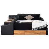 Hanah home bračni krevet nina smart grey | Eponuda.com