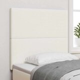  LED glava kreveta S LED lampica Krema 100 cm Poliester | shoptok.hr