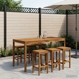 Stol za bar u vrtu Prirodna 196 x 100 x 105 cm | shoptok.hr