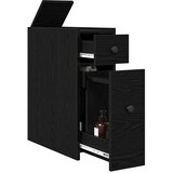  Set namještaja za kupaonicu Zidne Crni hrast 80 x 18 x 60 cm | shoptok.hr