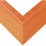  Vrtna sadilica voštano smeđe boje 60x60x45,5 cm od borovine | shoptok.hr