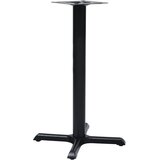 vidaXL noga za bistro mizo črna 56x56x72 cm lito železo Cene