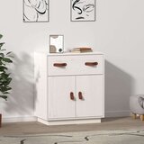  Komoda bijela 65 5 x 40 x 75 cm od masivne borovine Cijene