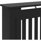  Pokrov za radijator crni 112 x 19 x 81,5 cm konstruirano drvo | shoptok.hr