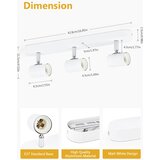 KYOTECH 3-smerna stropna svetilka v vintage slogu odprta embalaža | Shoptok.si