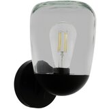 Eglo donatori spoljna zidna lampa/1, e27, 60w, ip44, aluminij/staklo/crna | Eponuda.com