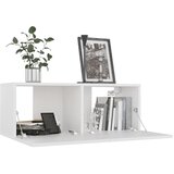  6-dijelni set TV ormarića bijeli od konstruiranog drva | shoptok.hr