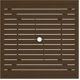  Vrtni stol smeđi 81,5 x 81,5 x 72 cm čelični | Eponuda.com