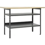 Radni stol sivi 120 x 60 x 85 cm čelični