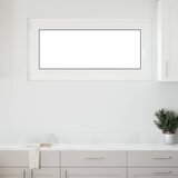  Prozor za podrum RISOR 120 x 60 cm PVC i staklo Bijela u