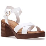 La Modeuse Sandali & Odprti čevlji 75292_P177934 Bela | Shoptok.si
