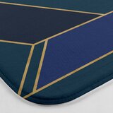 Douceur d intérieur Modra kopalniška preproga za WC 45x45 cm Achille – | Shoptok.si