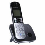 Panasonic telefon bežični, DECT, 1,8" LCD zaslon, spikerfon, KX-TG6811FXB | shoptok.hr