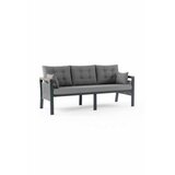 Hanah home baštenska garnitura lilyum 3+1+1+2 grey | Eponuda.com