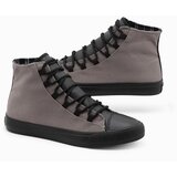 Ombre Men's shoes sneakers in combined materials - graphite | shoptok.hr