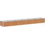  Povišena vrtna gredica Svijetlosmeđa 480 x 80 x 45 cm | Eponuda.ba