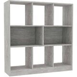 Ormarić za knjige boja betona 97,5 x 29,5 x 100 cm drveni | shoptok.hr