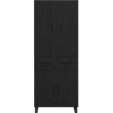  Highboard 2 kom. Crni hrast 69,5 x 34 x 180 cm | shoptok.hr