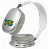 Gembird BHP-LED-02-W bluetooth stereo slušalice sa mikrofonom bt V5.0 400mAh/32Ohm, 2h li-ion bele Cene