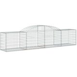  Lučne gabionske košare 11 kom 300x50x60/80 cm pocinčano željezo | shoptok.hr