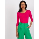 BASIC Feel Good Blouse-RV-BZ-4690.17-fuchsia | Shoptok.si
