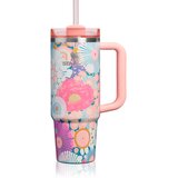 Stanley Quencher H2.O FlowState™ Tumbler tumbler od nehrđajućeg čelika sa slamkom srednji sorbet wildflower 1 kom | shoptok.hr