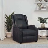  Naslanjač črno umetno usnje | Shoptok.si