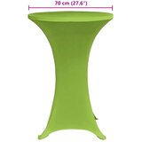  Rastezljivi stolnjak 4 kom 70 cm zeleni | Eponuda.ba