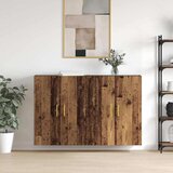  Ormarčići montirani na zid 2 pcs Staro drvo 69.5 x 34 x 90 cm | shoptok.hr