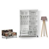 Hanah home Ormar Pasific Home Fuga 130, 130x216x60 cm, Bijeli | Eponuda.ba