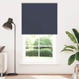 Rolo zavjesa za zamračivanje, mornarska, 130x230 cm, širina tkanine 126,6 cm, poliester | Eponuda.com