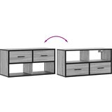 vidaXL TV ormarić sivi Sonoma 80x31x39,5 cm Konstruirano drvo i metal | shoptok.hr