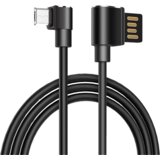 hoco. USB kabel za pametni telefon, micro USB, kotni 90°, 1.2 m, črn - U37 Long Roam, Micro USB, BK | Shoptok.si