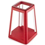 lantern led lampa sa induktivnim punjačem tamnocrvena LH94DR