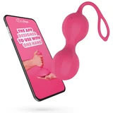 Vibrating Kegel Balls Stella App-Controlled Pink