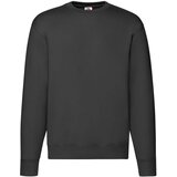 Fruit Of The Loom Men's Black Sweatshirt Set-in Sweat | Shoptok.si