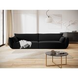 Mazzini Sofas Crna baršunasta sofa 248 cm Vanda – | shoptok.hr