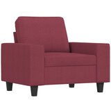  The Living Store Fotelj vinsko rdeč 60 cm blago - Fotelj, (21501706) | Shoptok.si