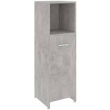 Maison Chic Kopalniška omarica - Kopalniški kabinet betonsko siva 30x30x95 cm iverna plošča, (21794733) Cene