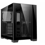 Lian Li računalniško ohišje O11 dynamic mini, atx, midi-tower, kaljeno steklo, črno