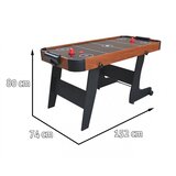  Miza za namizni hokej 152x74x80 cm - rjava | Shoptok.si