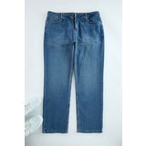 Trendyol men's Indigo Regular Fit Plus Size Denim Denim Jeans