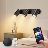 Aigostar LED RGBW prigušiva spot svetiljka MESH 3xLED/4,9W/230V 2700-6500K bela+daljinski upravljač | Eponuda.com